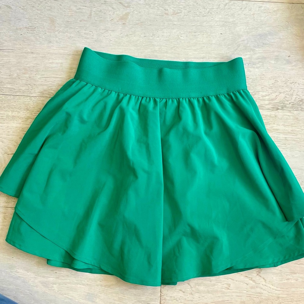 90 Degree by Reflex Green skirt skirt tennis  hyper sonic XS